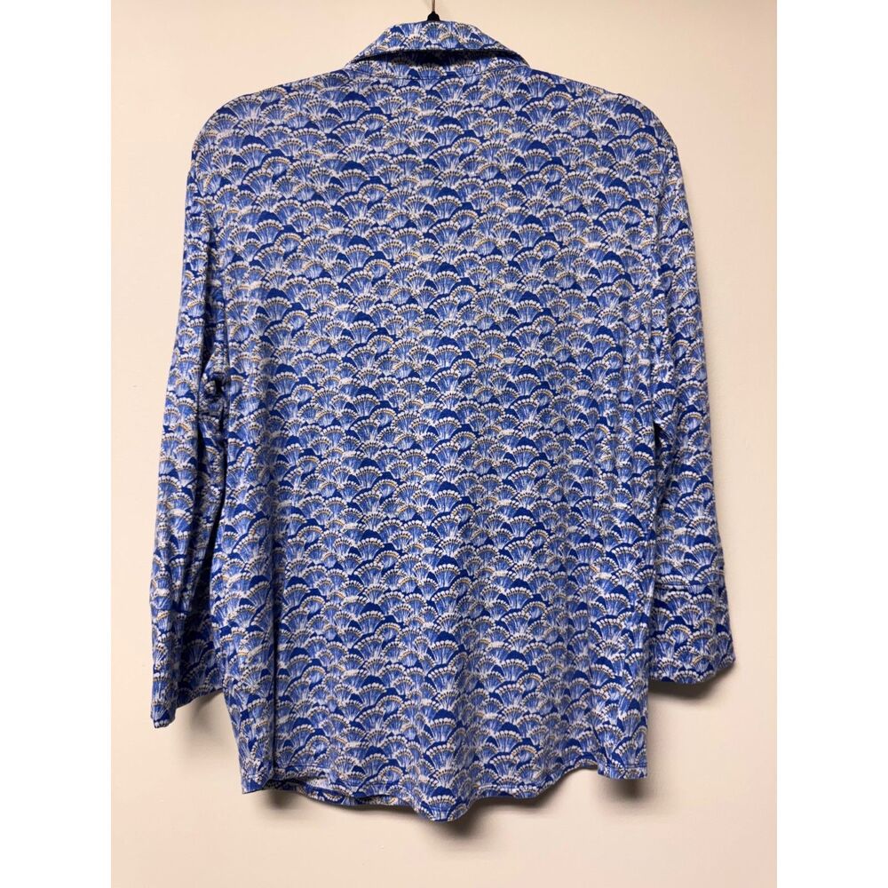 J. Mclaughlin Brynn Linen-Blend Button Up Shirt, … - image 6